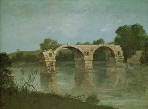 The Bridge at Ambrussum by Gustave Courbet